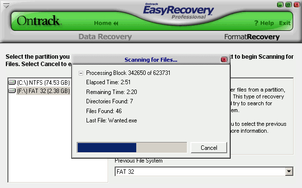 Easy Recovery screenshot 1